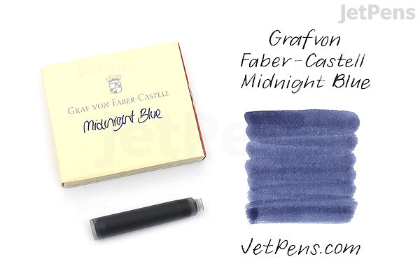 Graf Faber-Castell Midnight Blue - 6 Cartridges |