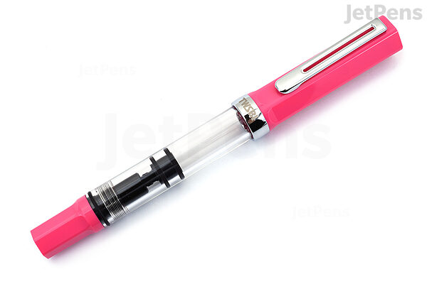 TWSBI ECO Pink Fountain Pen F Nib : Office Products 