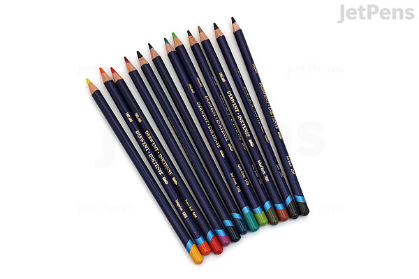 Derwent Inktense Pencil 12 Color Set with FREE Waterbrush – Rileystreet Art  Supply