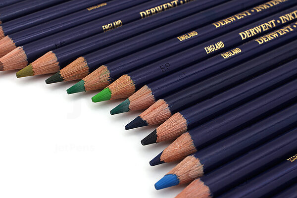 Derwent : Inktense Pencil : Tin Set Of 24