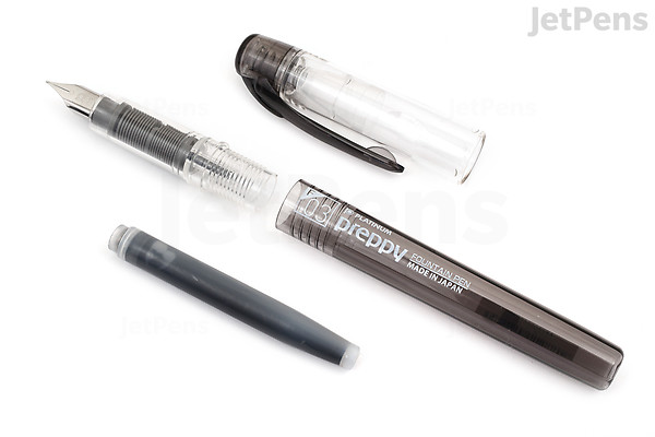 Platinum Preppy Fountain Pen - Black - 03 Fine | JetPens