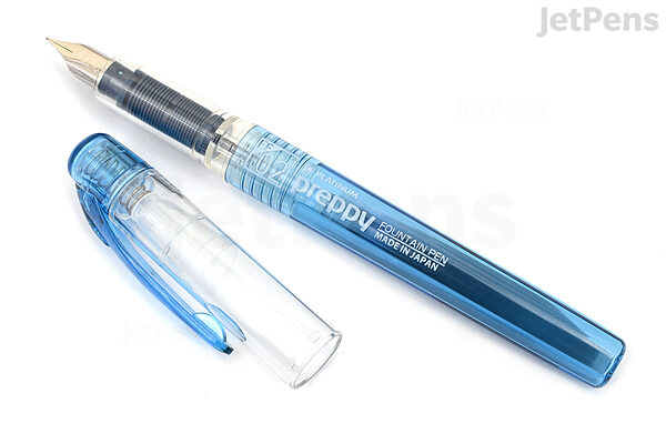  Platinum Preppy Fountain Pen - Blue Black - 02 Extra Fine Nib