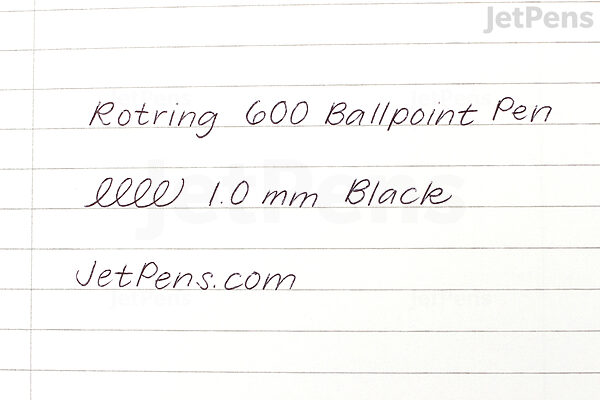 Rotring 600 Ballpoint Pen - 1.0 mm - Madder Red - ROTRING 2114261