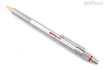 Rotring 800 Ballpoint Pen - 1.0 mm - Silver Body - ROTRING 2032580