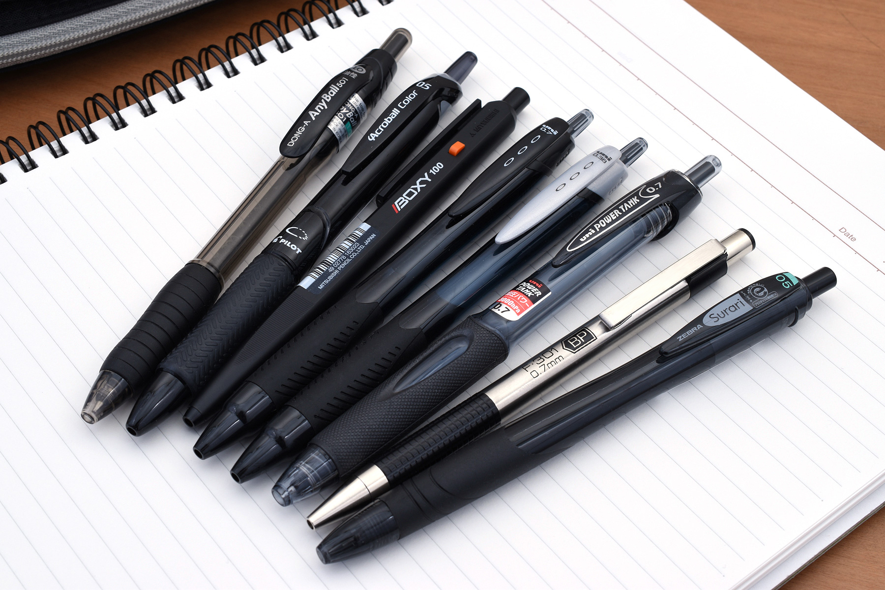 The Best Ballpoint Pens JetPens