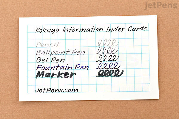 Index Cards - The Goulet Pen Company