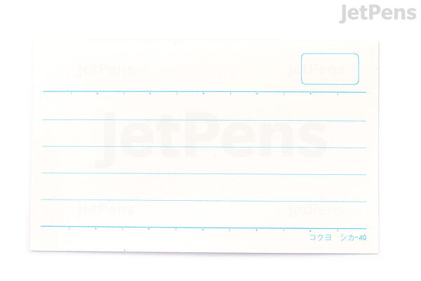 Thick White Note Cards for notes or thoughts, Printed black ruled lines  Both sides - Vertical Ruled Cards 100 per pack (5 x 8)