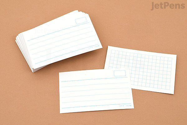 Blank Index Cards- 5 x 8 Assorted Color