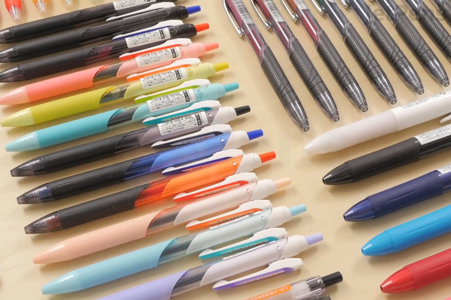 Gel Pens, 50 Pack Gel Pen Set 25 Coloured Gel Pen with 25 Refills