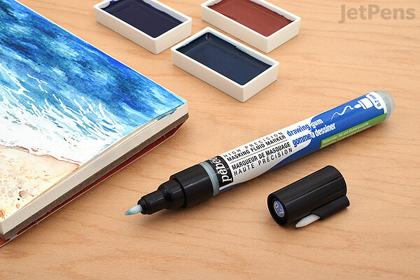 Drawing Gum, White Liquid Pen Art Supplies Plastic Material For Watercolor  For Ink