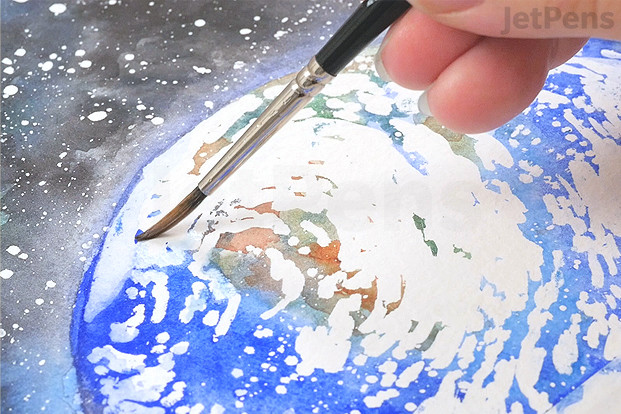 A Simple Guide to Using Masking Fluid with Watercolors — The Last