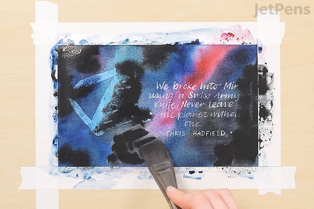 Can masking fluid expire? First time it's peeled the paper : r/Watercolor