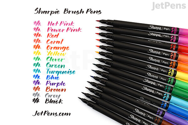 Sharpie Brush Pen - Grey