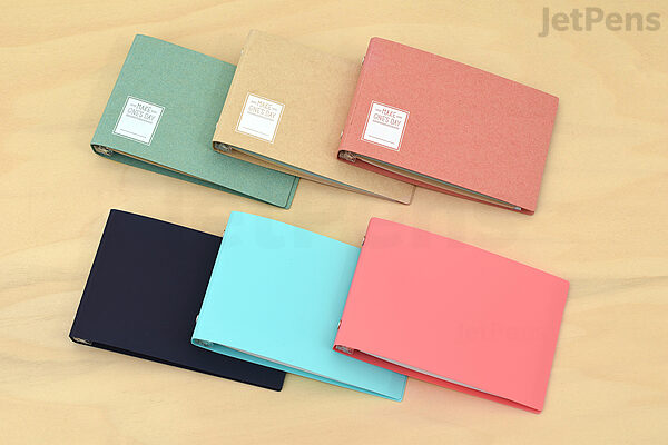 Maruman Make One S Day Binder Mini Size Red Jetpens Maruman Make One S Day Binder Mini Size Red Jetpens