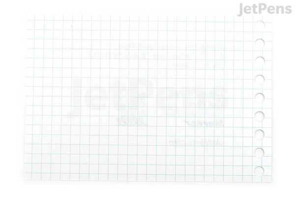 Maruman Loose Leaf Paper - Mini B7 Modified - Easy to Write - 5mm Graph ...