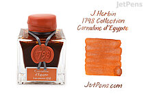 J. Herbin Cornaline d'Égypte Ink (Carnelian of Egypt) - 1798 Collection - 50 ml Bottle - J. HERBIN H155/56