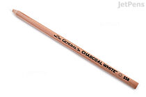 General Pencil General's Charcoal Pencil - White - GENERAL PENCIL 558