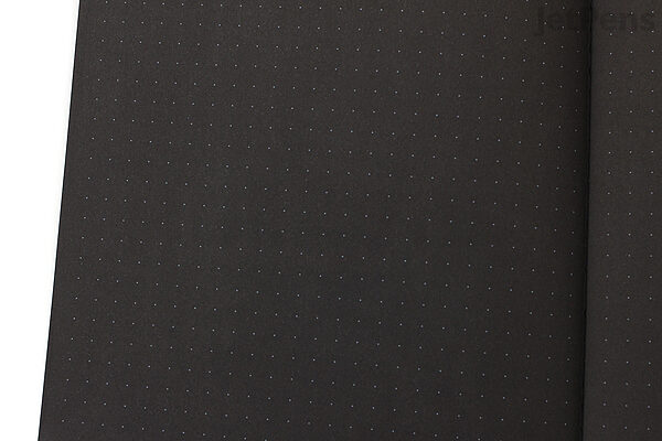 Black Plaid Dot Grid Notebook