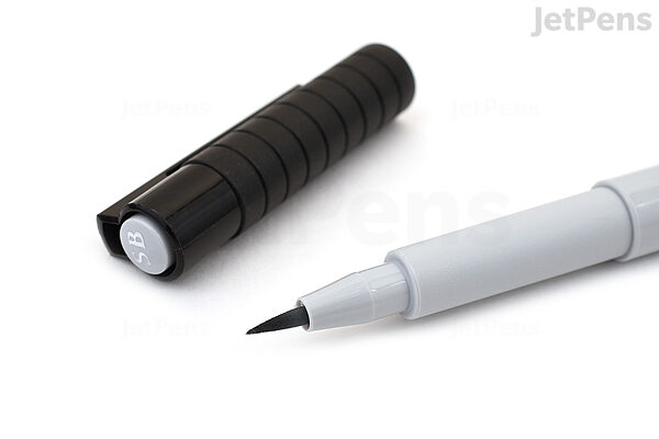 Faber-Castell PITT Artist Brush Pen, Brush Tipped, Black (199)