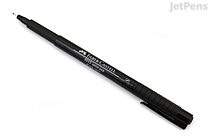 Faber-Castell Pitt Artist Pen Set 6 Black (XS,S,F,M,B,C) 48