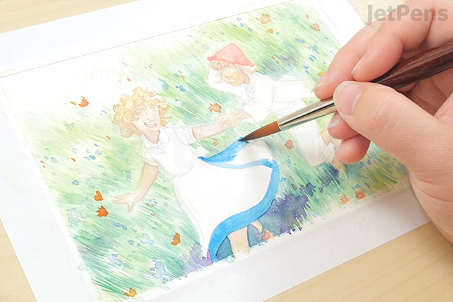 New Gouache Paint from South Korea? Trying Sui Gouache + Paint With Me! 