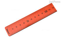 Nakabayashi Magnetic Bookmark Ruler L - 25 cm - Orange - NAKABAYASHI DBR-L O