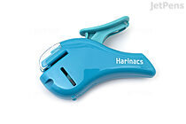 Kokuyo Harinacs Stapleless Stapler - Compact Alpha - 5 Sheets - Blue - KOKUYO SLN-MSH305B