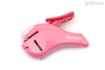 Kokuyo Harinacs Stapleless Stapler - Compact Alpha - 5 Sheets - Pink - KOKUYO SLN-MSH305P