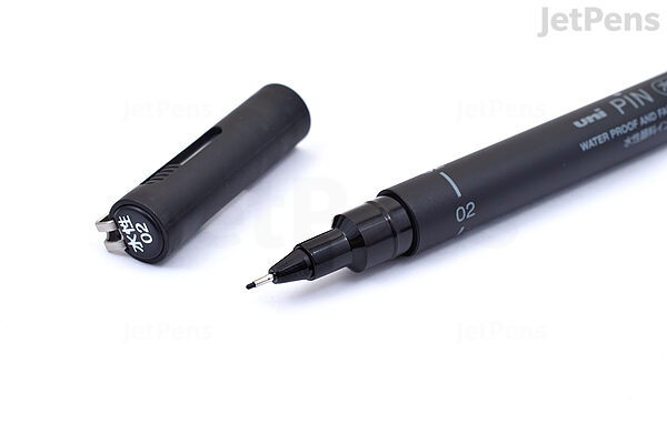 Uni Pin Fine Line Pen, Black 