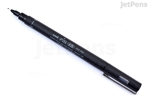Uni Pin Fineliners 0.5mm Black