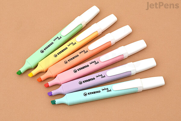 Highlighter STABILO swing cool - pack of 8 colors