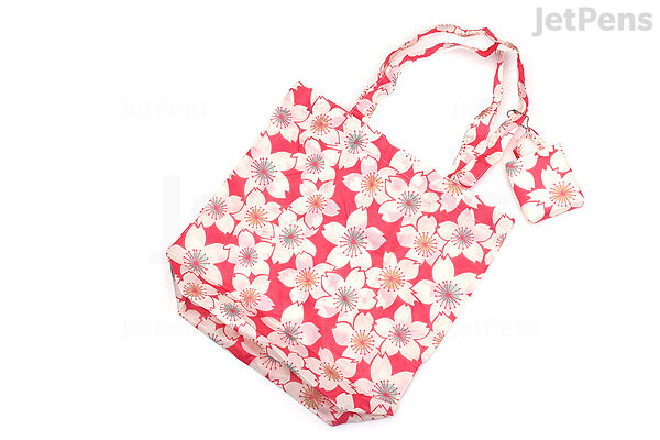 Cherry Blossom Tote Bag Japanese Tote Bag Sakura Tote Bag 
