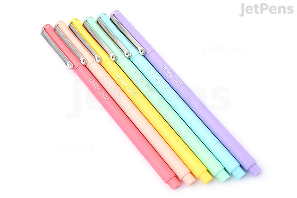 Marvy Uchida Le Pen Neon, 3mm tip, Assorted Colors, 10 pc set, 4300-10F 