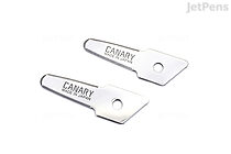 Canary Cardboard Box Cutter Replacement Blade - Pack of 2 - CANARY DC15B2