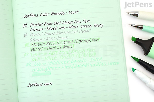 JetPens Color Bundle - Mint