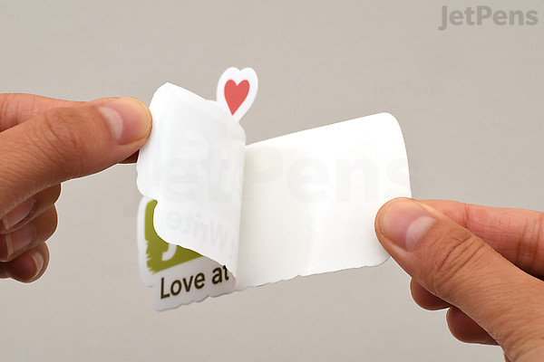 JetPens Die-Cut Sticker - Love at First Write