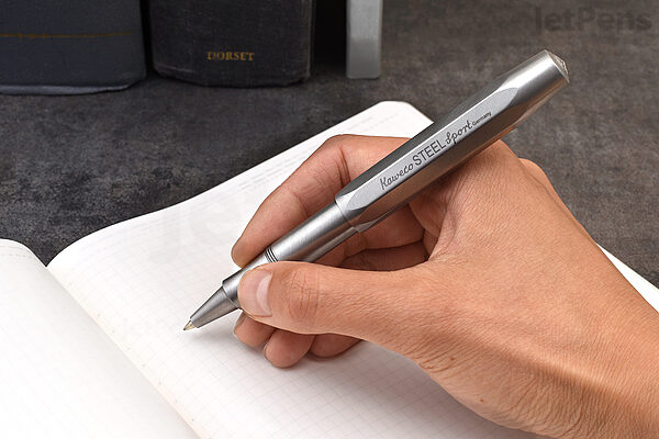 elleboog formeel Nadenkend Kaweco Steel Sport Gel Roller Pen - 0.7 mm | JetPens