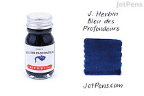 Herbin Bleu des Profondeurs Ink (Ocean Depths Blue) - 10 ml Bottle - HERBIN H115/18