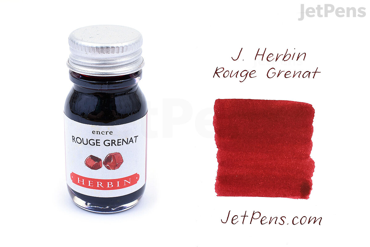 Herbin Ink 10ml Bottle  Rouge Grenat – Indigo Artisans