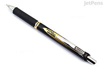 Pentel EnerGel Permanent Gel Pen - 0.5 mm - Black - PENTEL BLP75-BK