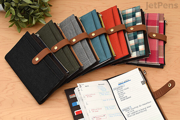 Midori Pouch Diary 2019 Slim Madras Green Jetpens Midori Pouch Diary 2019 Slim Madras Green 27701006