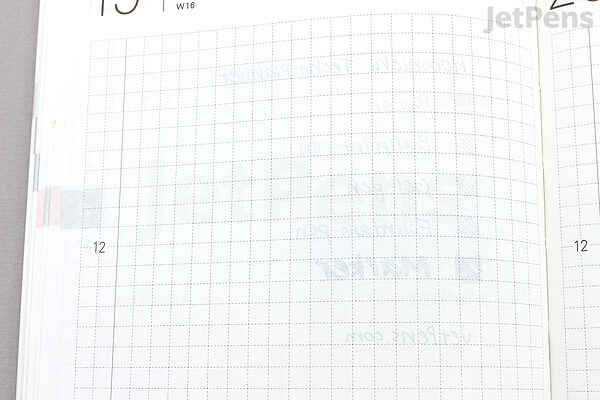 Hobonichi Plain Notebook A6 Yamazakura Grid