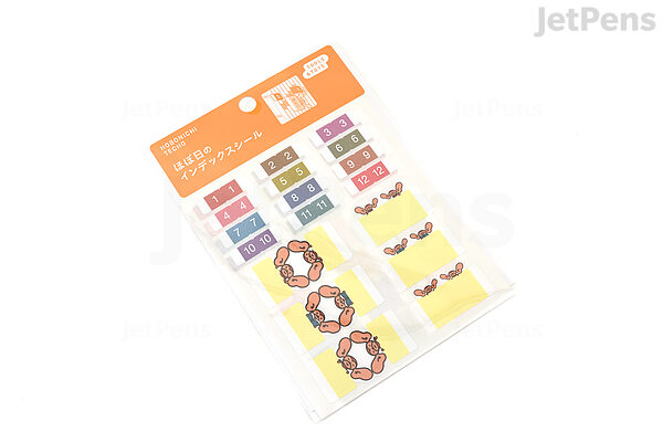 24 Sheets Letter Stickers, Cute Colorful Number Letter Stickers
