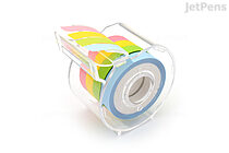 Yamato Memoc Tape Roll Sticky Notes - Film Type - 7 mm - 4 Color Set - YAMATO RF-7CH-6AN