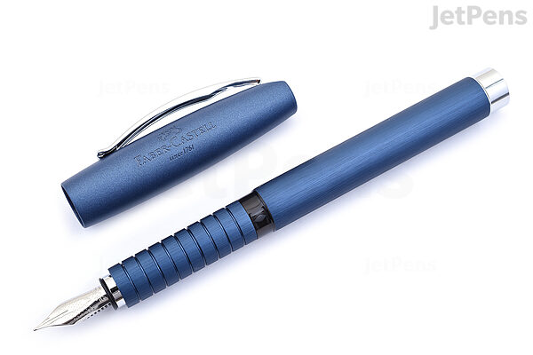 Faber Castell ESSENTIO Aluminum Blue Collection - Fountain Extra Fine in  2023