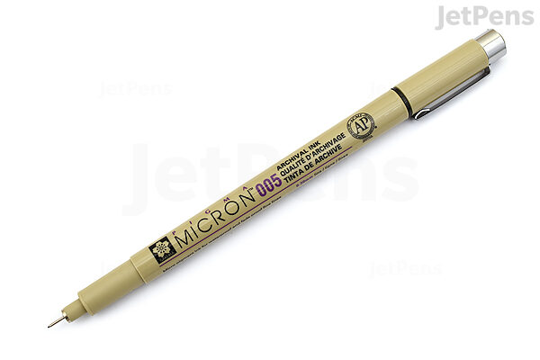 Berucht Verstikken verzoek Sakura Pigma Micron Pen - Size 005 - 0.2 mm - Black | JetPens