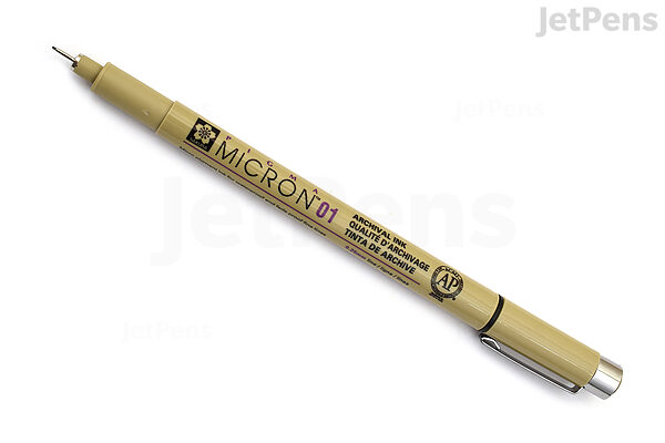  Sakura Pigma Micron Pen - Size 01 - 0.25 mm - Black