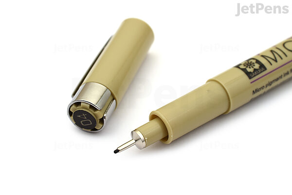 Pigma Micron Pen - Size 04 mm - Black | JetPens
