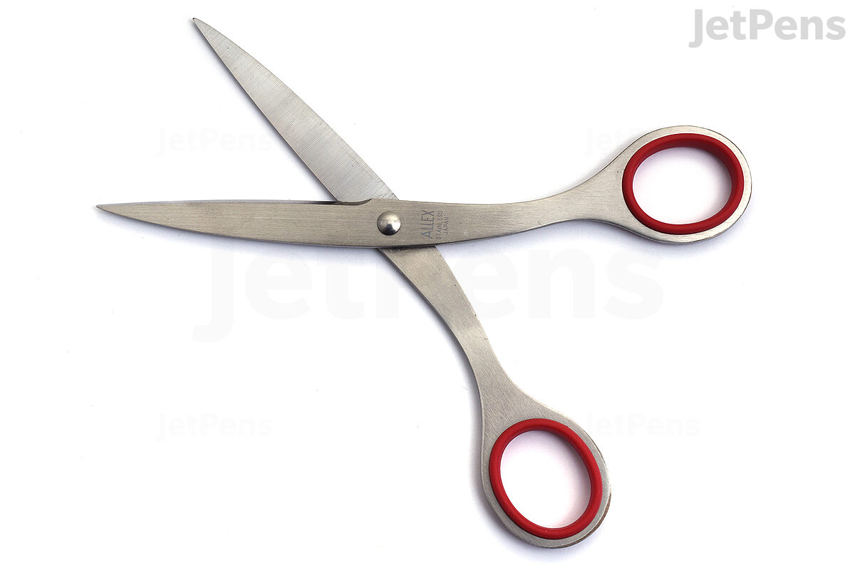 Allex S-165F Stainless Steel Office Scissors — The Gentleman Stationer