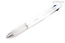 Zebra Clip-On 1000S 4 Color 0.7 mm Ballpoint Multi Pen + 0.5 mm Pencil - White Body - ZEBRA B4SA3-W